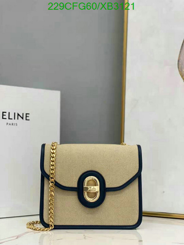 Celine Bag-(Mirror)-Diagonal-,Code: XB3121,$: 229USD