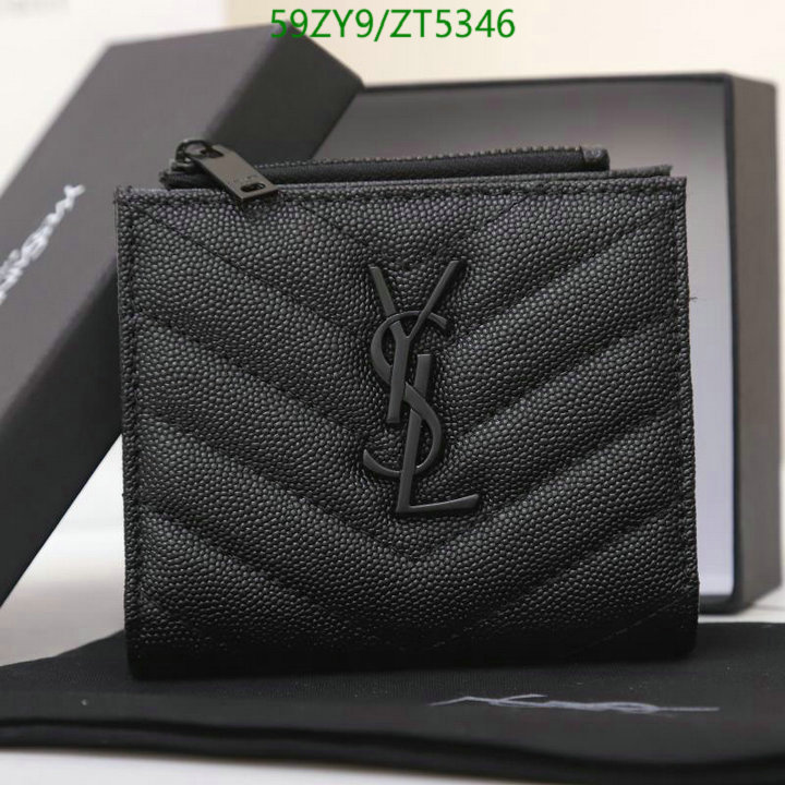 YSL Bag-(4A)-Wallet-,Code: ZT5346,$: 59USD
