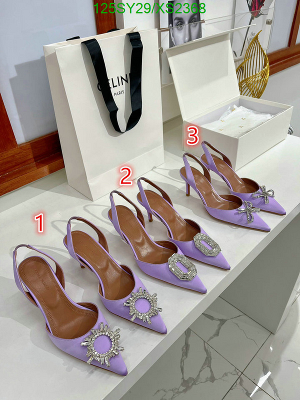 Women Shoes-Amina Muaddi, Code: XS2368,$: 125USD