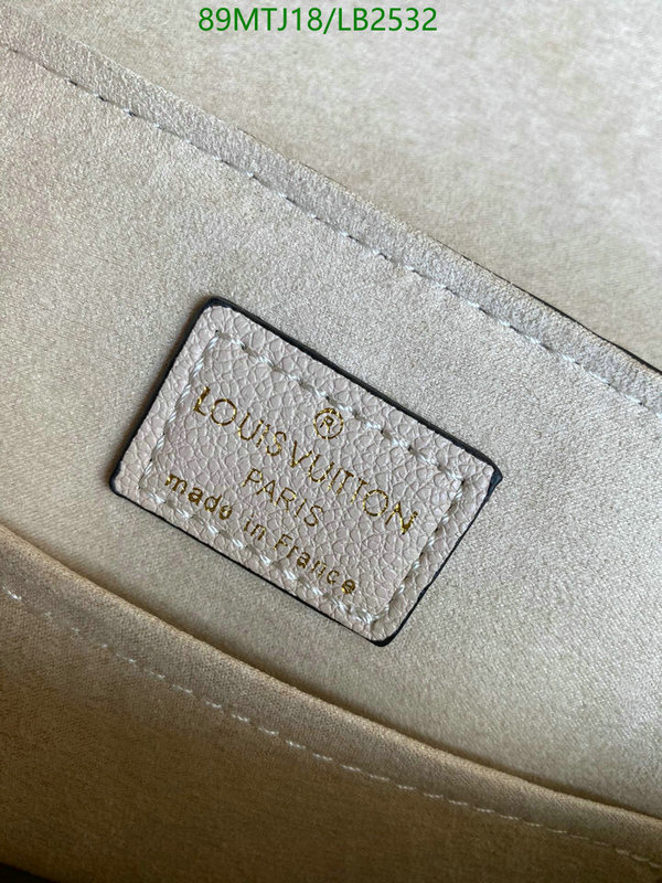 LV Bags-(4A)-Handbag Collection-,Code: LB2532,$: 89USD