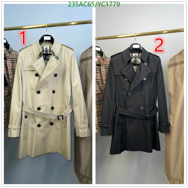 Down jacket Men-Burberry, Code: YC1779,$: 235USD