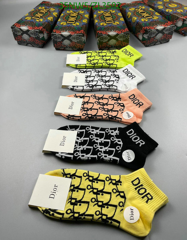 Sock-Dior,Code: ZL3592,$: 35USD