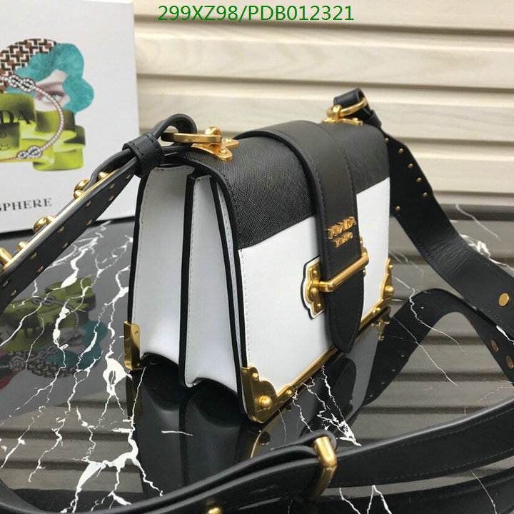 Prada Bag-(Mirror)-Diagonal-,Code: PDB012321,$:299USD