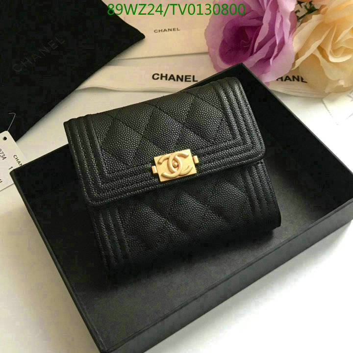 Chanel Bags ( 4A )-Wallet-,Code: TV0130800,$: 89USD