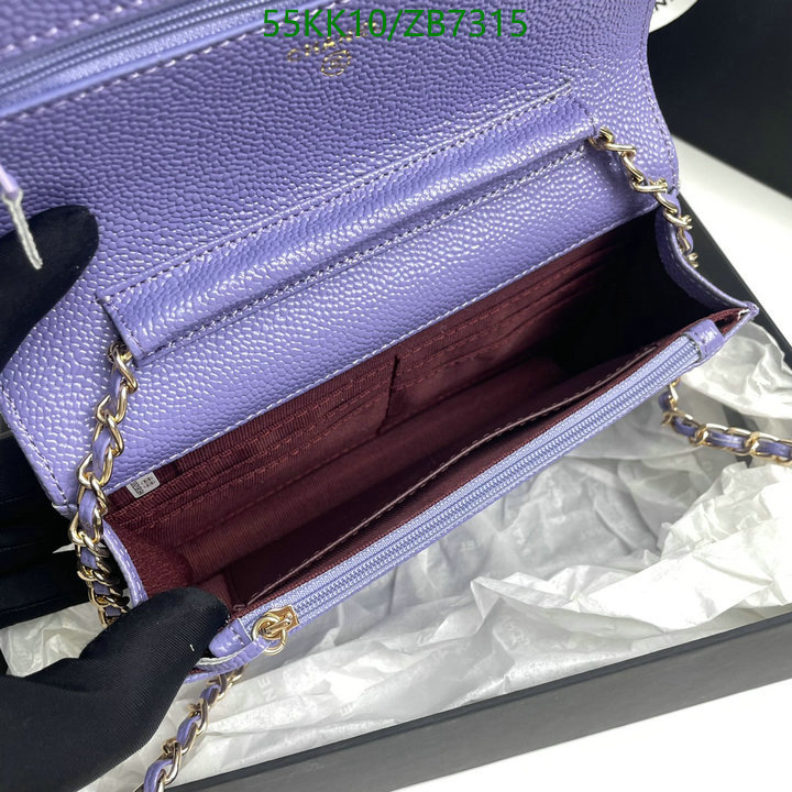 Chanel Bags -(Mirror)-Diagonal-,Code: ZB7315,$: 55USD