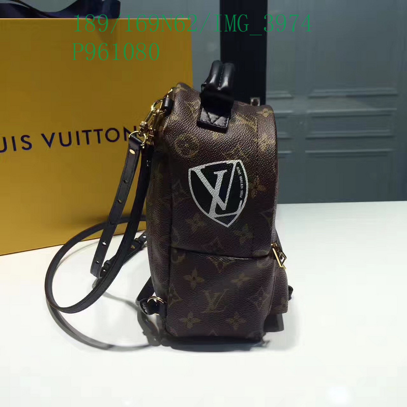 LV Bags-(Mirror)-Backpack-,Code：LB113076,$: 189USD