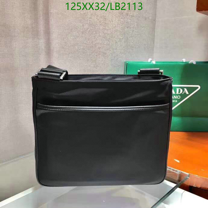 Prada Bag-(Mirror)-Diagonal-,Code: LB2113,$: 125USD