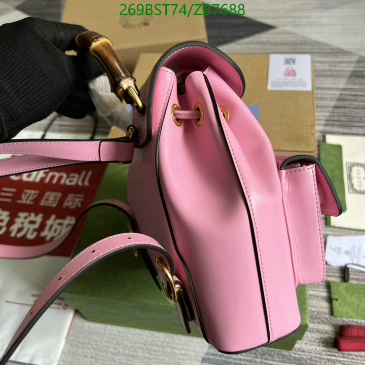 Gucci Bag-(Mirror)-Backpack-,Code: ZB7688,$: 269USD