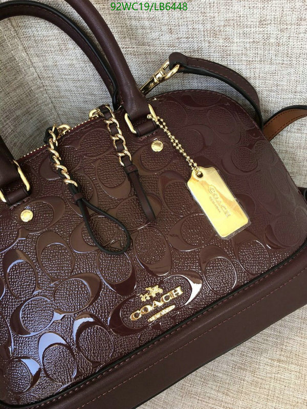 Coach Bag-(4A)-Handbag-,Code: LB6448,$: 92USD