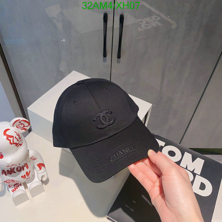 Cap -(Hat)-Chanel, Code: XH07,$: 32USD