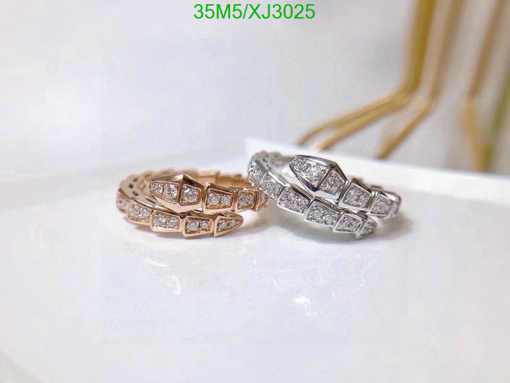 Jewelry-Bvlgari, Code: XJ3025,$: 35USD