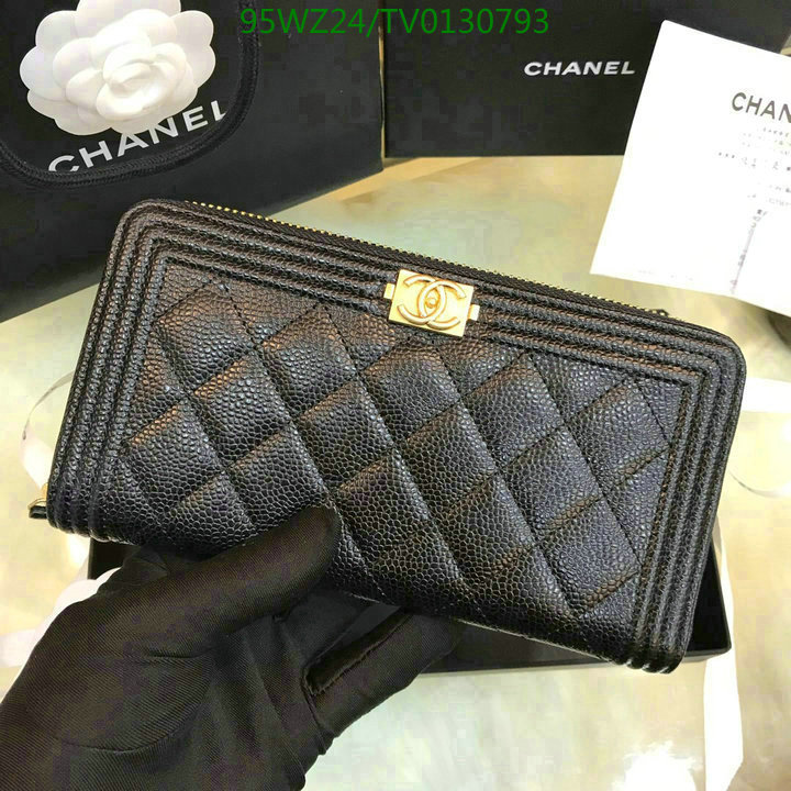 Chanel Bags ( 4A )-Wallet-,Code: TV0130793,$: 95USD