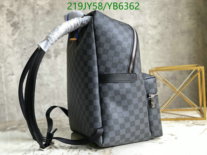 LV Bags-(Mirror)-Backpack-,Code: YB6362,$: 219USD