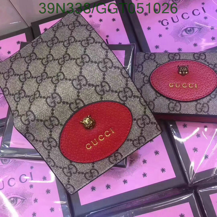 Gucci Bag-(4A)-Wallet-,Code:GGT051026,$: 39USD