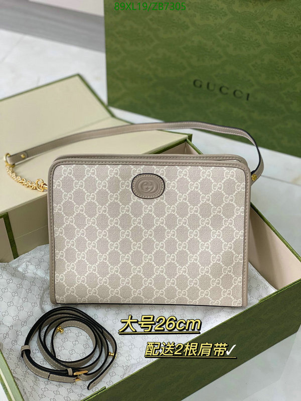 Gucci Bag-(4A)-Diagonal-,Code: ZB7305,$: 89USD