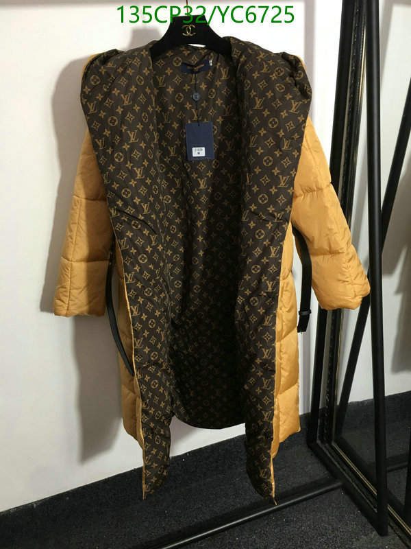 Down jacket Women-LV, Code: YC6725,$: 135USD