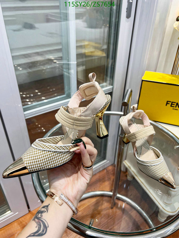Women Shoes-Fendi, Code: ZS7654,$: 115USD