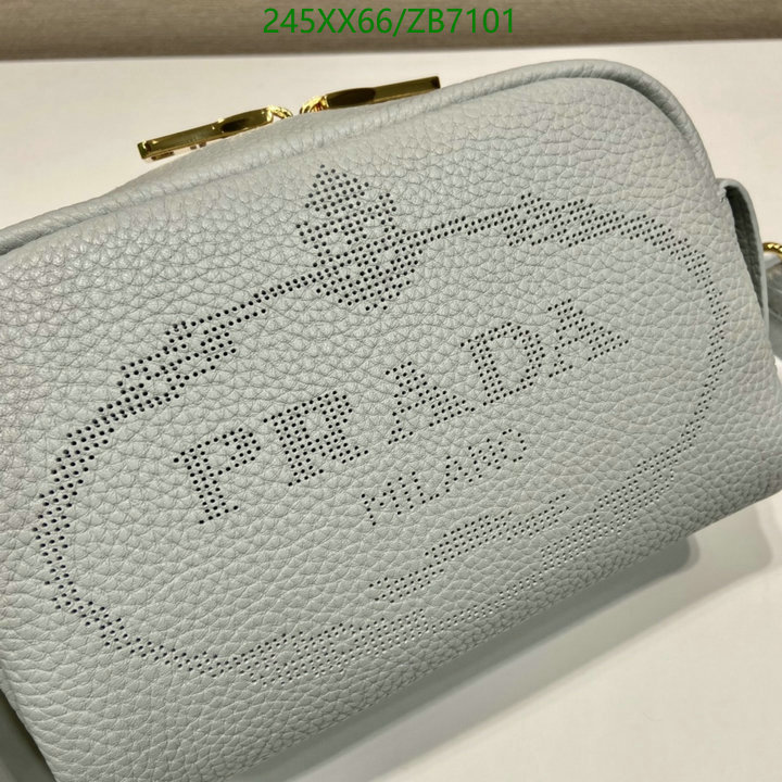 Prada Bag-(Mirror)-Diagonal-,Code: ZB7101,$: 245USD