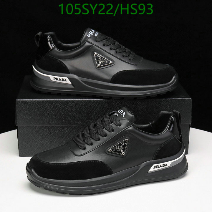 Men shoes-Prada, Code: HS93,$: 105USD