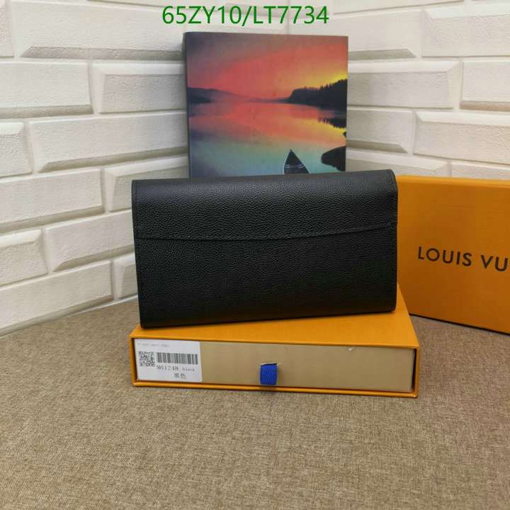 LV Bags-(4A)-Wallet-,Code: LT7734,$: 65USD