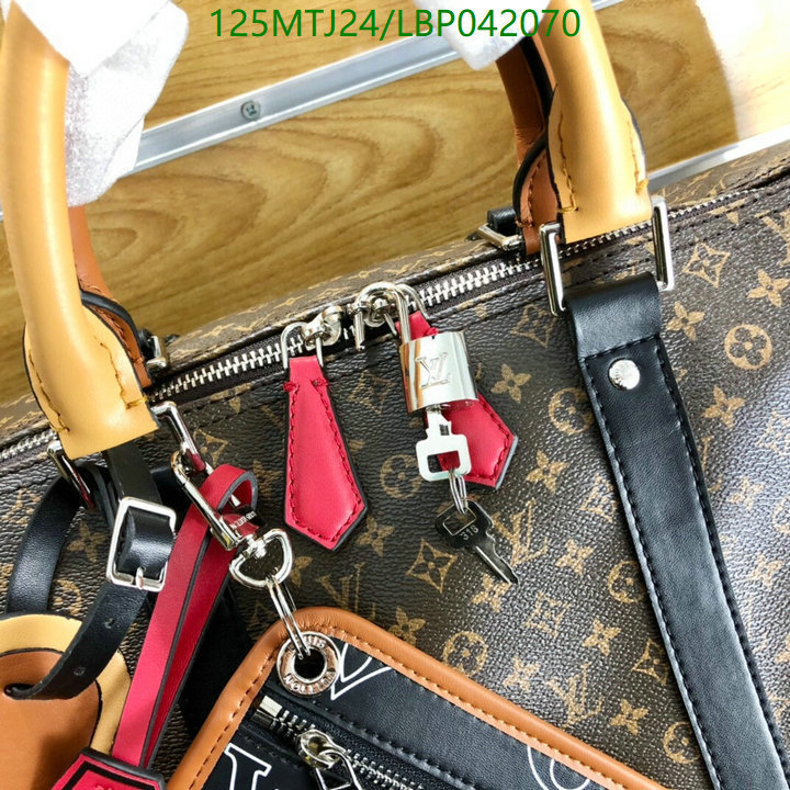 LV Bags-(4A)-Keepall BandouliRe 45-50-,Code: LBP042070,$: 125USD