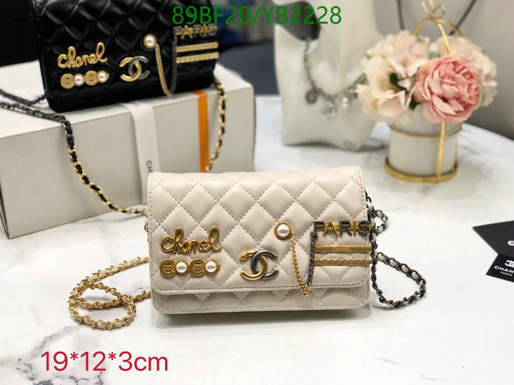 Chanel Bags ( 4A )-Diagonal-,Code: YB2228,$: 89USD