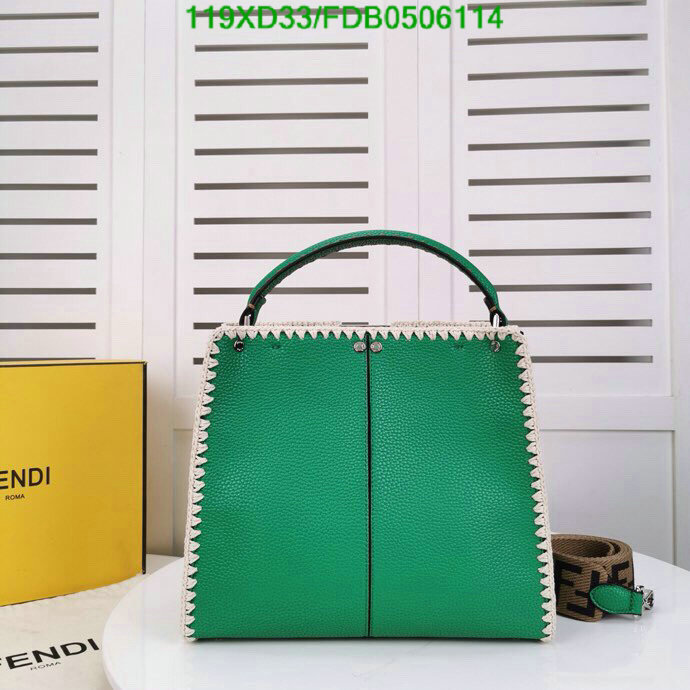 Fendi Bag-(4A)-Diagonal-,Code: FDB0506114,$: 119USD