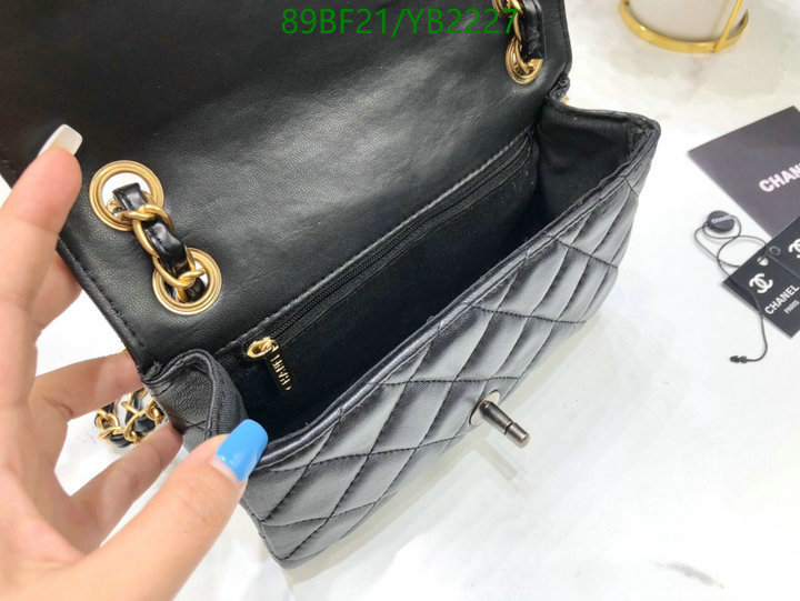 Chanel Bags ( 4A )-Diagonal-,Code: YB2227,$: 89USD