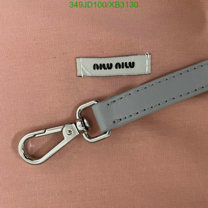 Miu Miu Bag-(Mirror)-Handbag-,Code: XB3130,$: 349USD