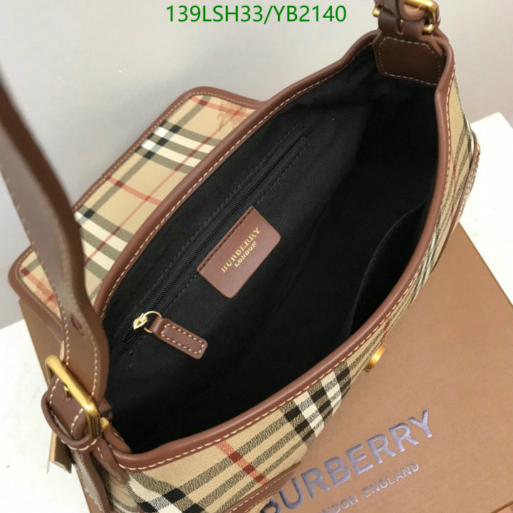 Burberry Bag-(Mirror)-Diagonal-,Code: YB2140,$: 139USD