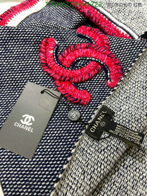 Scarf-Chanel, Code: HM1722,$: 105USD