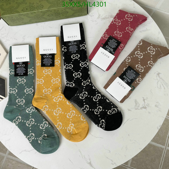 Sock-Gucci, Code: HL4301,$: 35USD