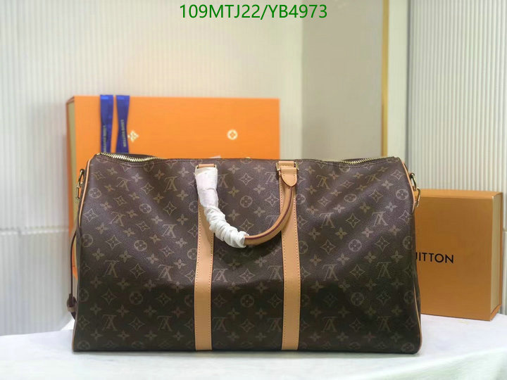 LV Bags-(4A)-Keepall BandouliRe 45-50-,Code: YB4973,$: 109USD