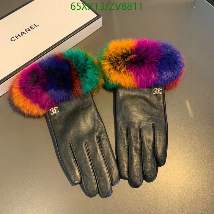 Gloves-Chanel, Code: ZV8811,$: 65USD