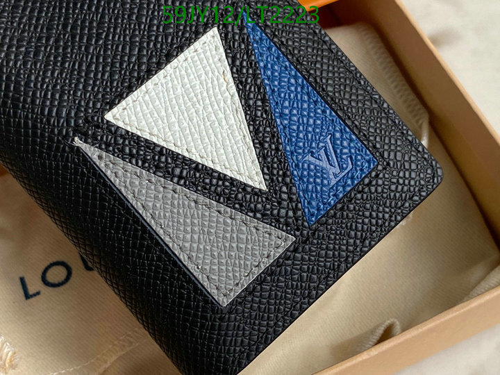 LV Bags-(Mirror)-Wallet-,Code: LT2223,$: 59USD