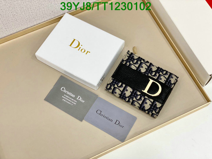 Dior Bags-(4A)-Wallet,Code: TT1230102,$: 39USD