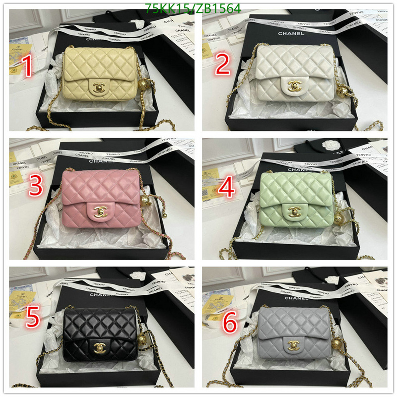 Chanel Bags ( 4A )-Diagonal-,Code: ZB1564,$: 75USD