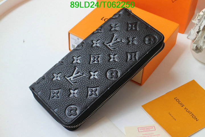 LV Bags-(Mirror)-Wallet-,Code: T062250,$: 89USD