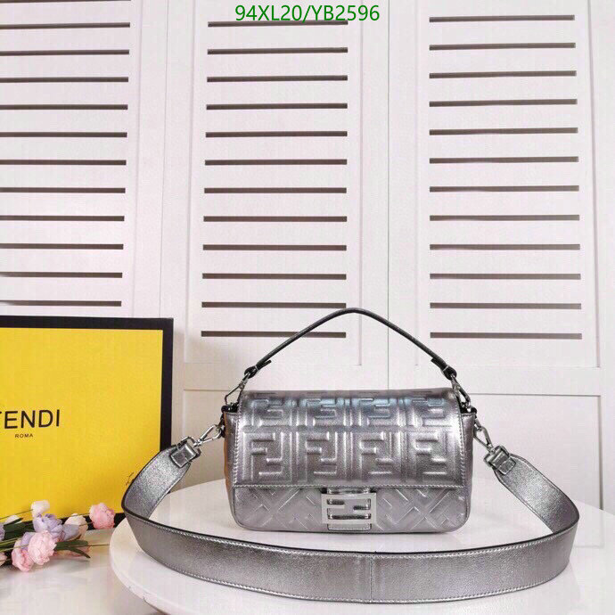 Fendi Bag-(4A)-Baguette-,Code: YB2596,$: 94USD