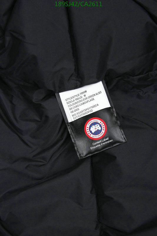 Down jacket Men-Canada Goose, Code: CA2611,$: 189USD