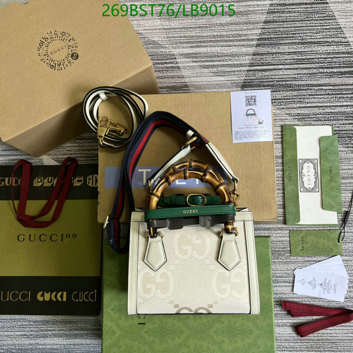 Gucci Bag-(Mirror)-Diana-Bamboo-,Code: LB9015,