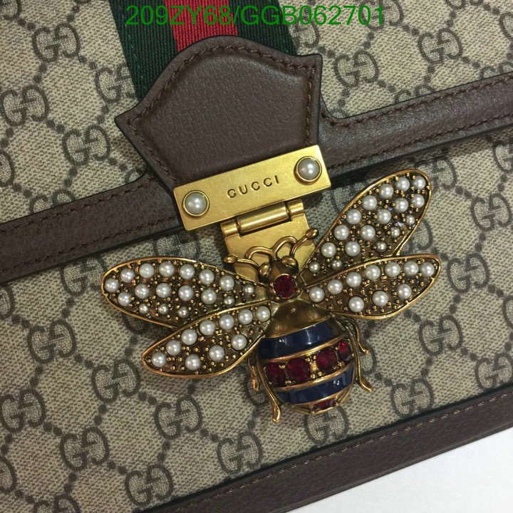 Gucci Bag-(Mirror)-Diagonal-,Code: GGB062701,$: 209USD