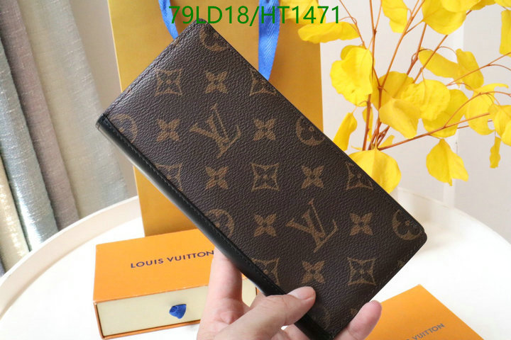 LV Bags-(Mirror)-Wallet-,Code: HT1471,$: 79USD