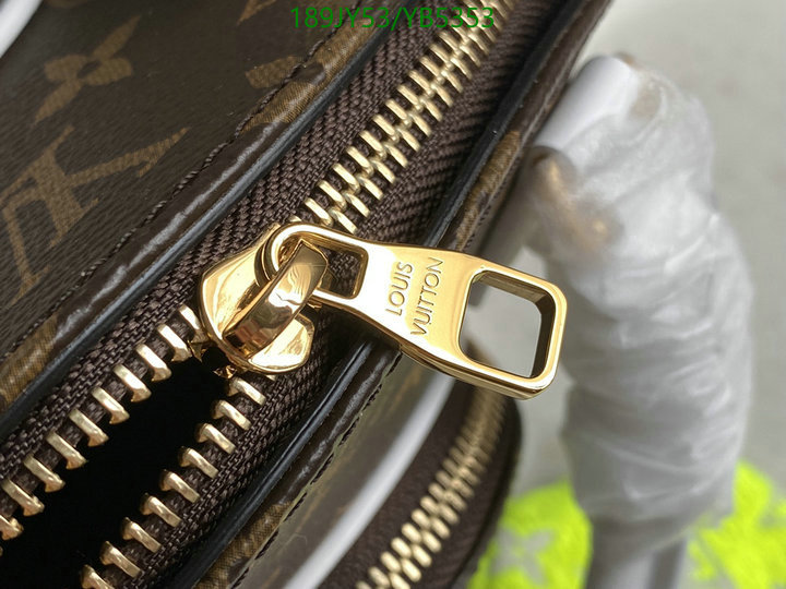 LV Bags-(Mirror)-Handbag-,Code: YB5353,$: 189USD