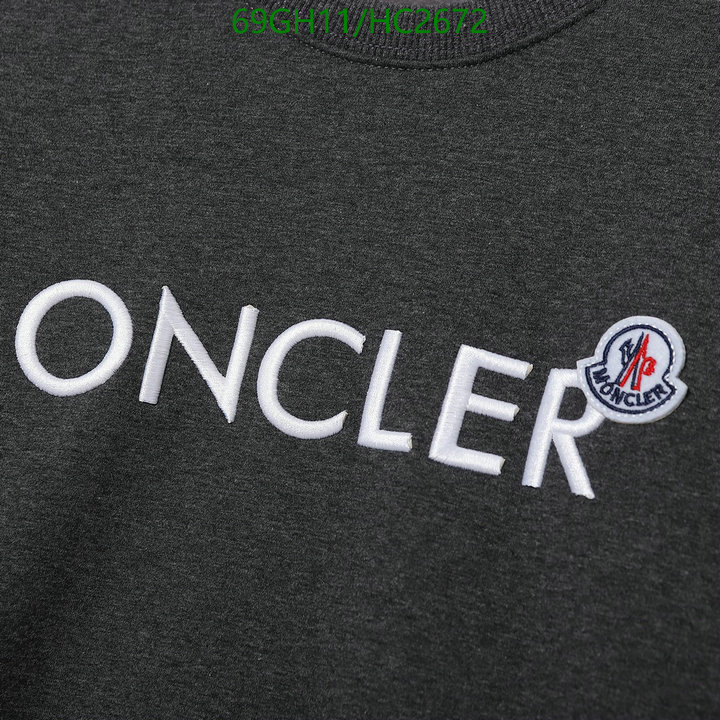 Clothing-Moncler, Code: HC2672,$: 69USD