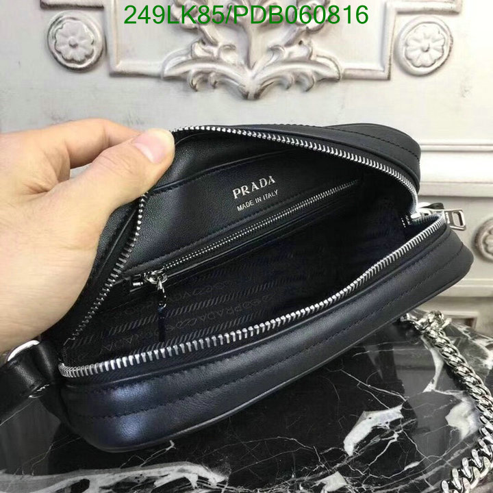 Prada Bag-(Mirror)-Diagonal-,Code: PDB060816,$: 249USD