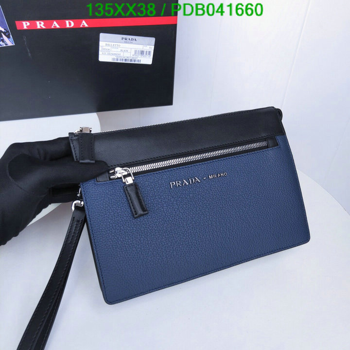 Prada Bag-(Mirror)-Clutch-,Code: PDB041660,$: 135USD