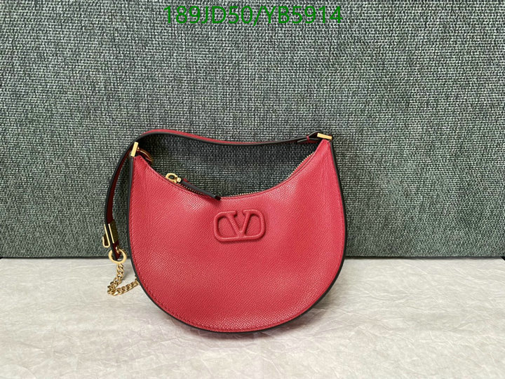 Valentino Bag-(Mirror)-Diagonal-,Code: YB5914,$: 189USD