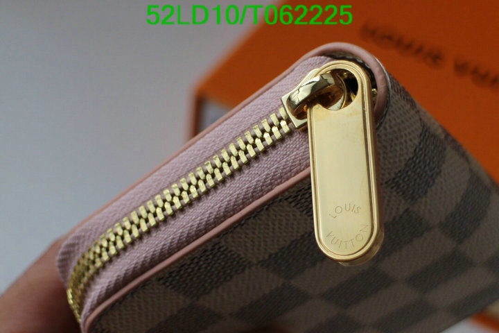 LV Bags-(Mirror)-Wallet-,Code: T062225,$: 52USD