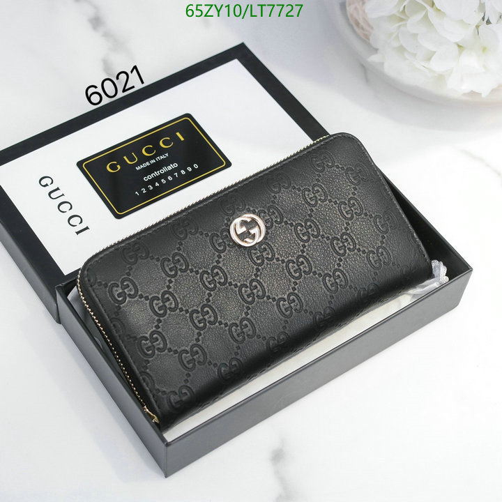 Gucci Bag-(4A)-Wallet-,Code: LT7727,$: 65USD